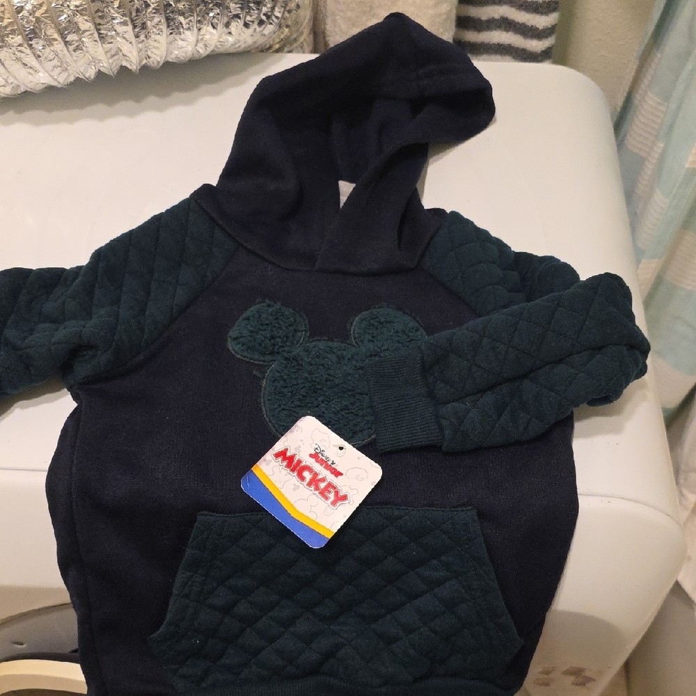 Mickey Mouse Quilted Hoodie
